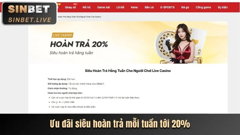 Hoàn trả nạp tiền hàng ngày bsport bet